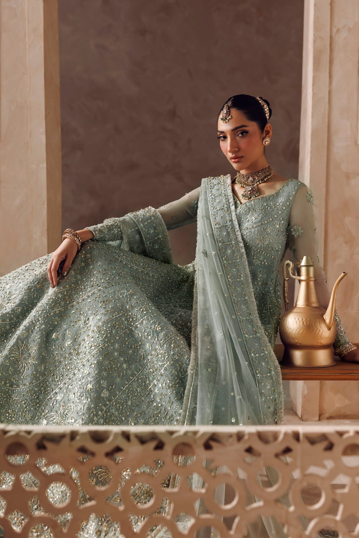 Akbar Aslam | Riwayaat Bridal Edit '26 | Noorain - 5057