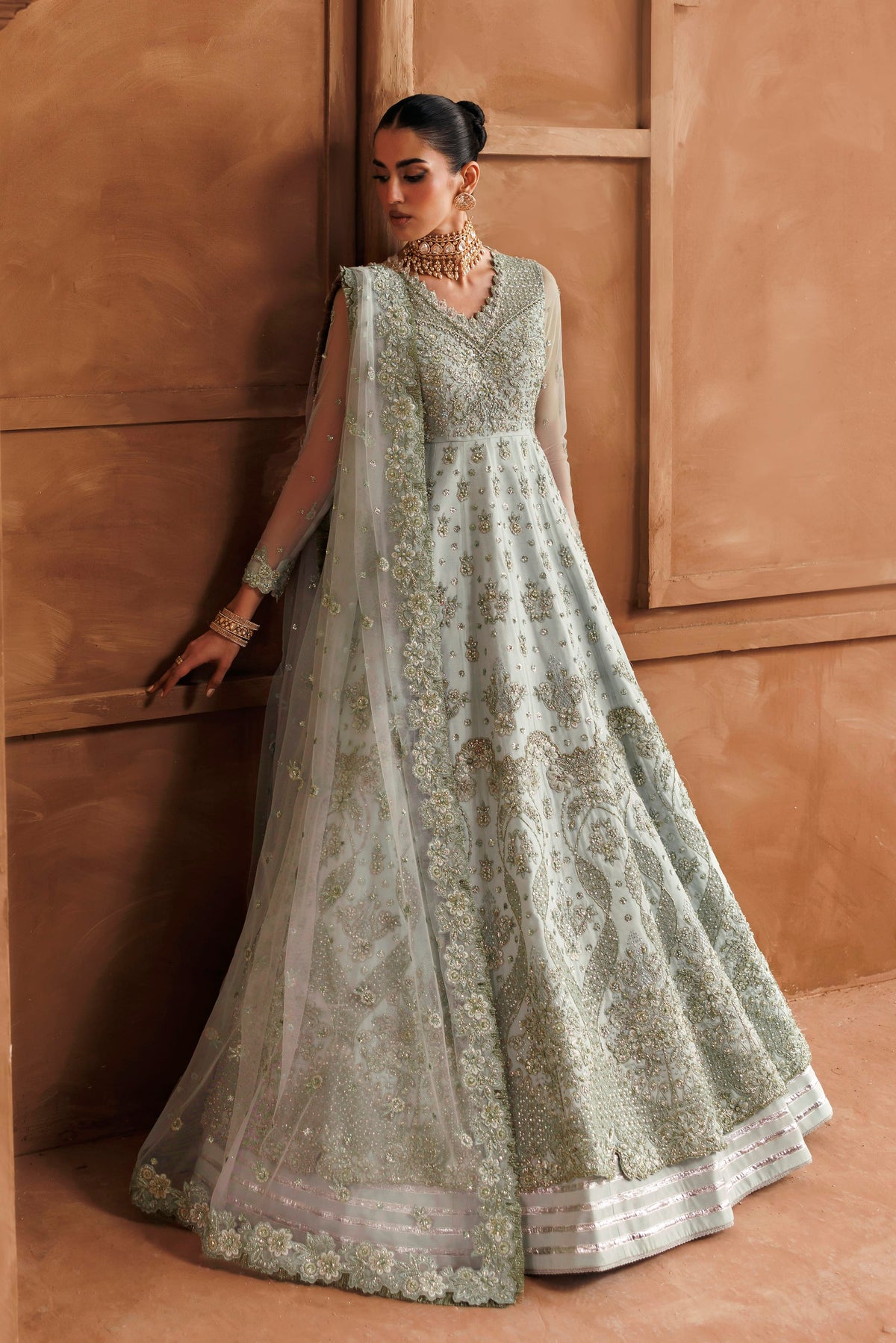 Akbar Aslam | Riwayaat Bridal Edit '26 | Shehnai - 5058