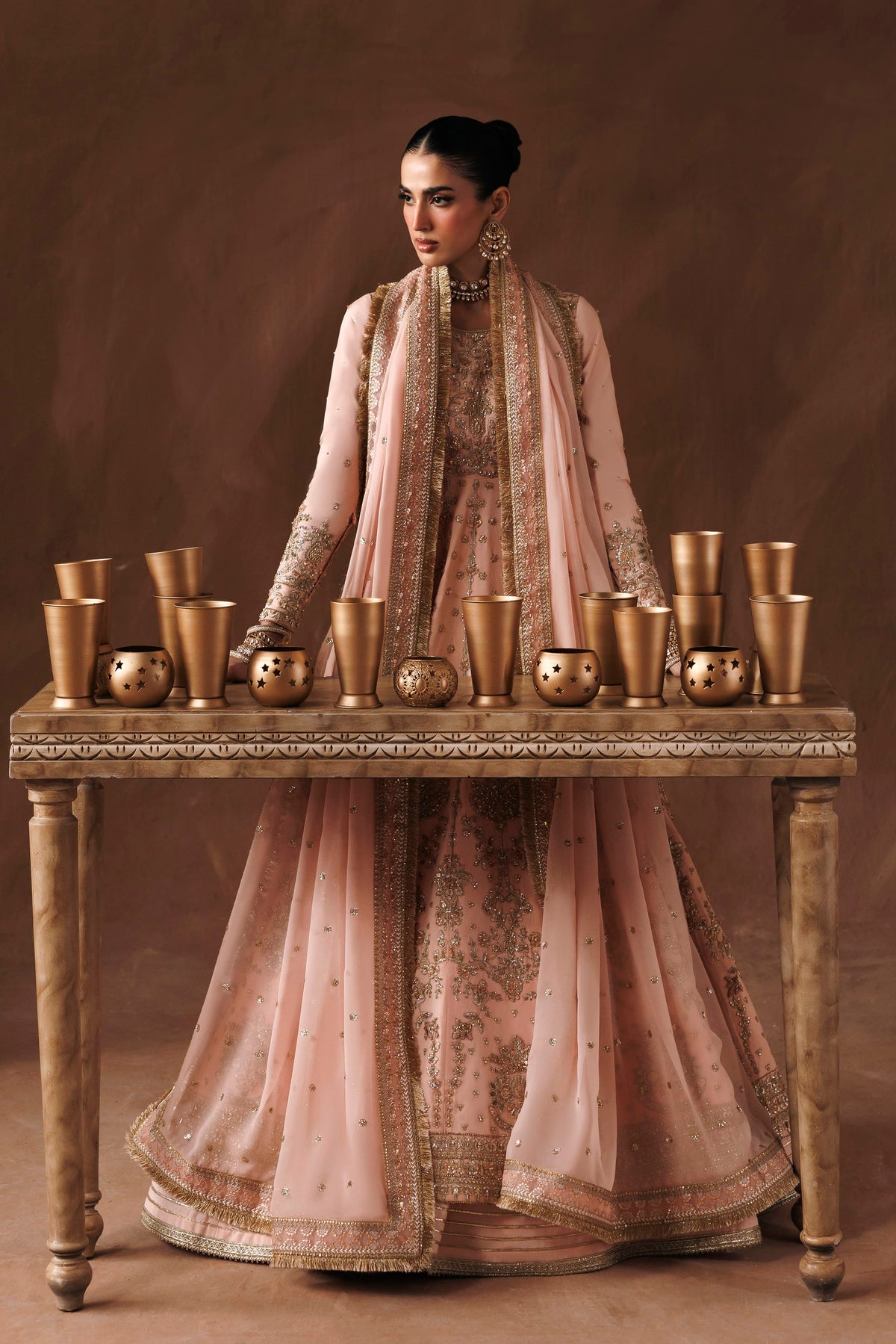 Akbar Aslam | Riwayaat Bridal Edit '26 | Zareen - 5052