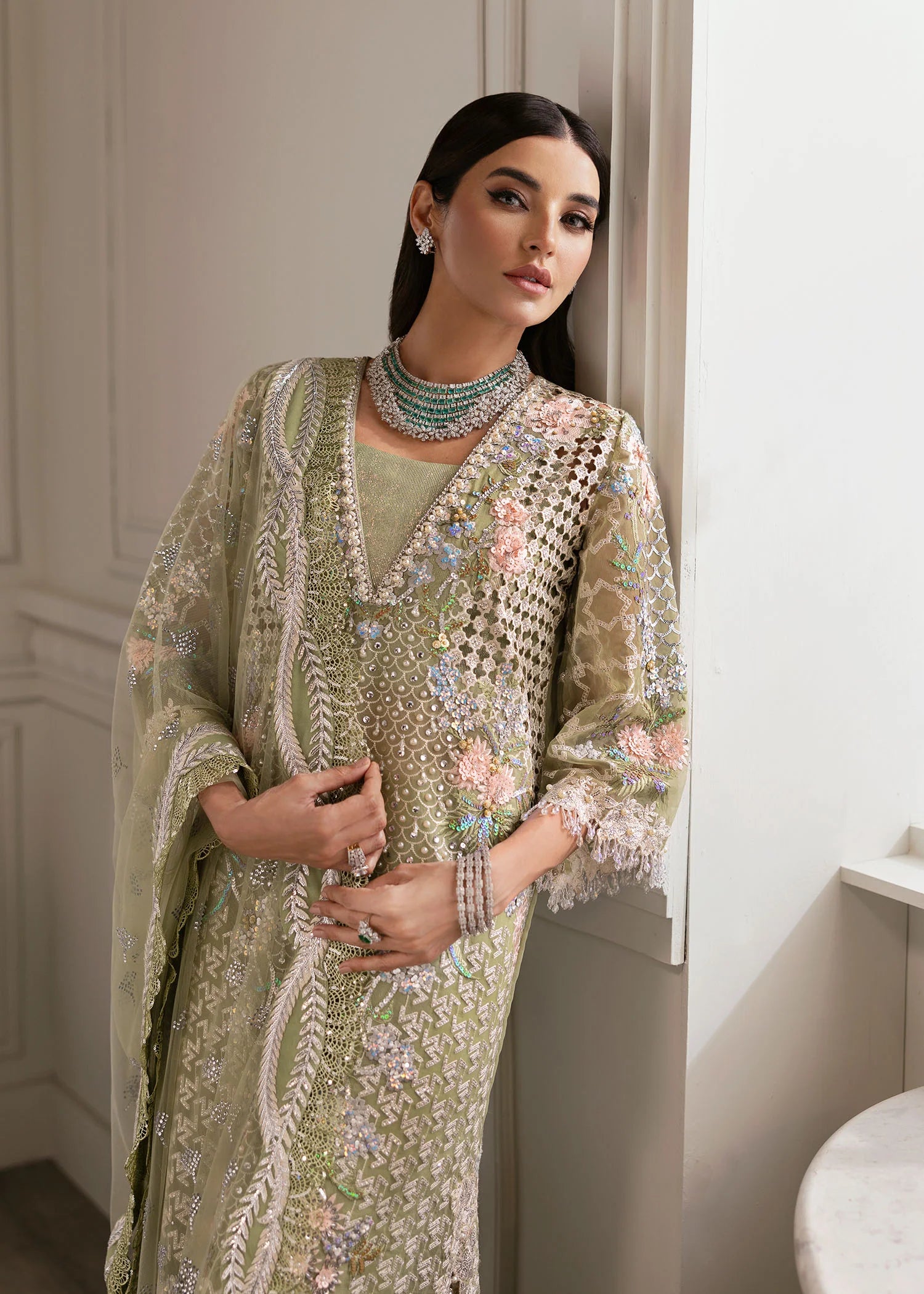 Crimson | CRIMSON X SAIRA SHAKIRA WEDDING '24 | Sparkle Cascade - House Of Anaya  