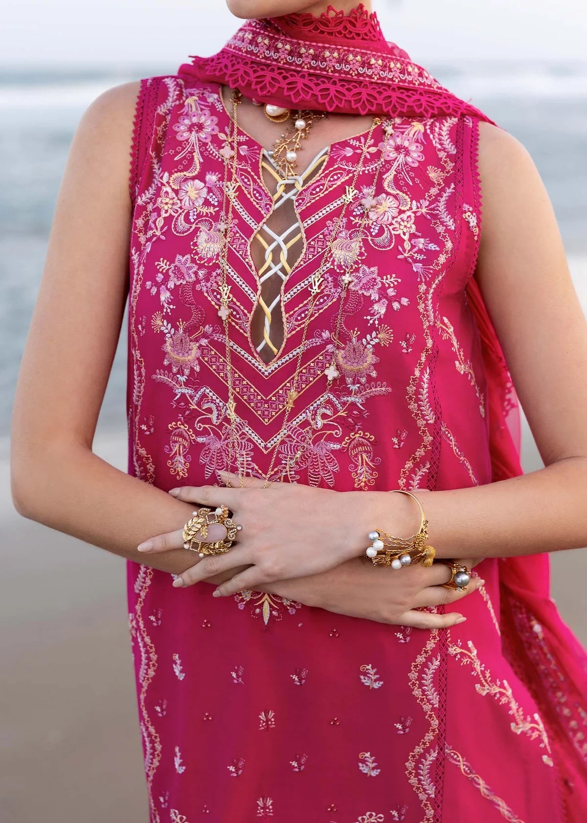Kanwal Malik | Elysia Luxury Lawn 25 | Evaline