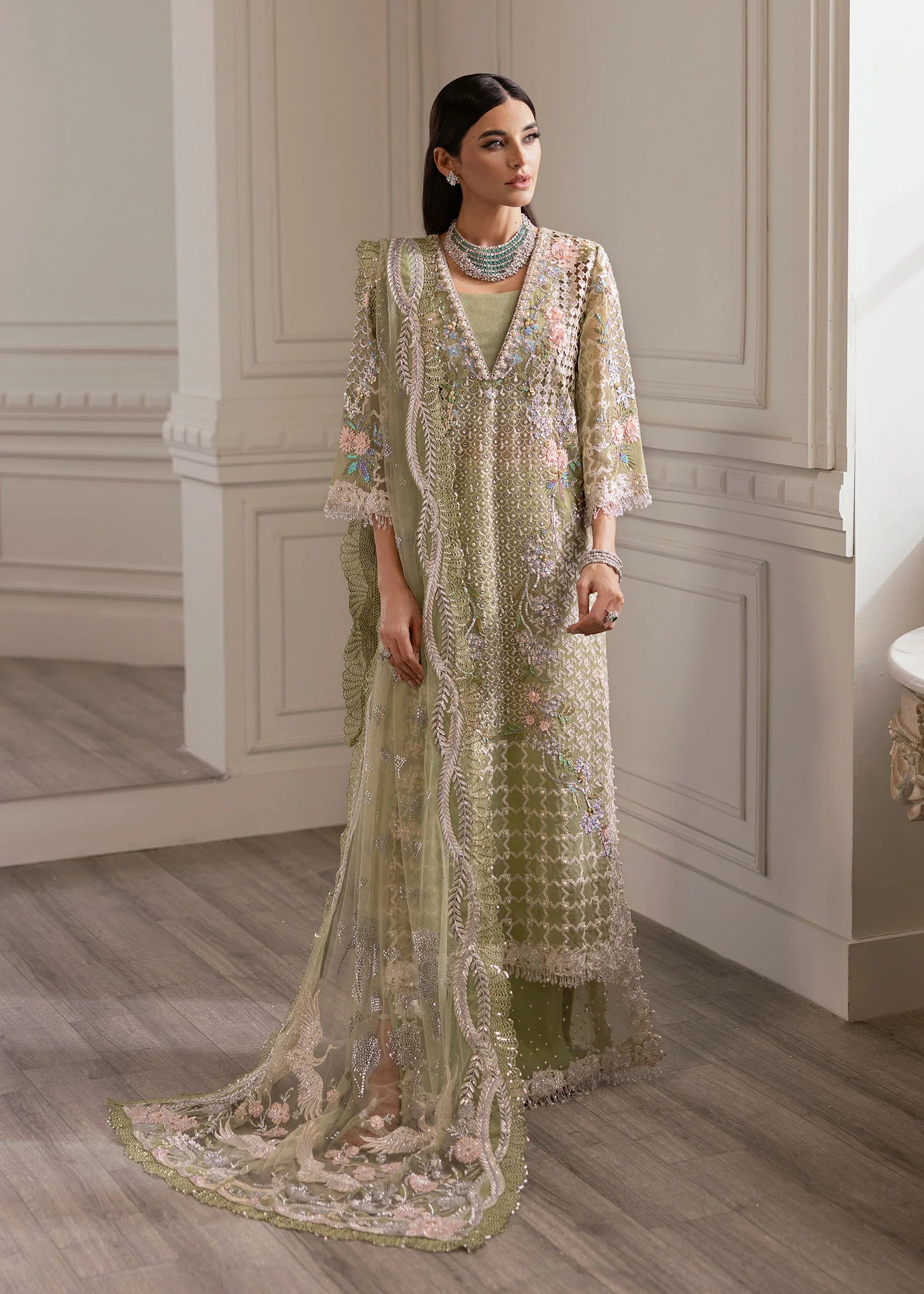 Crimson | CRIMSON X SAIRA SHAKIRA WEDDING '24 | Sparkle Cascade - House Of Anaya  
