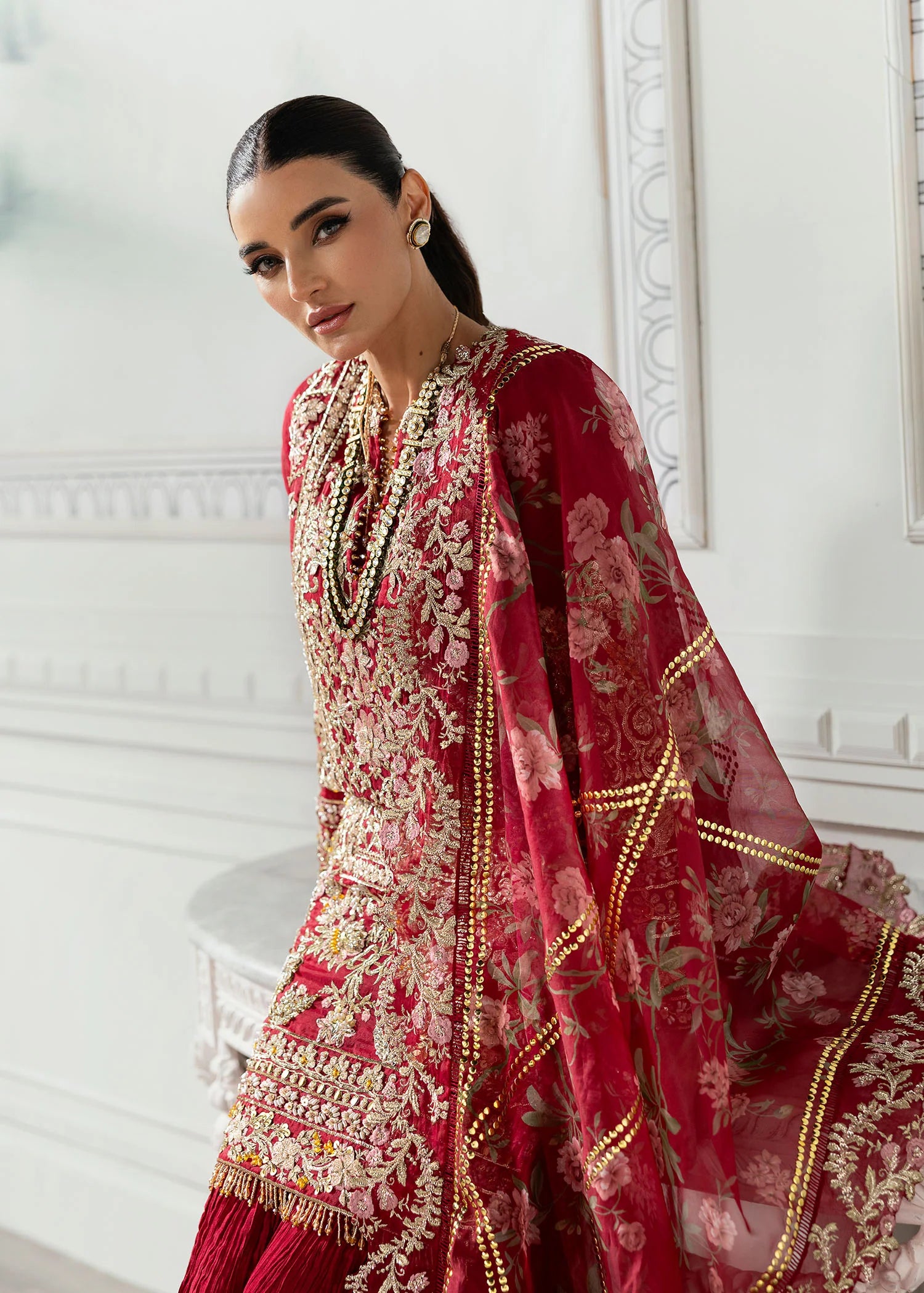 Crimson | CRIMSON X SAIRA SHAKIRA WEDDING '24 | Artisan Story - House Of Anaya  