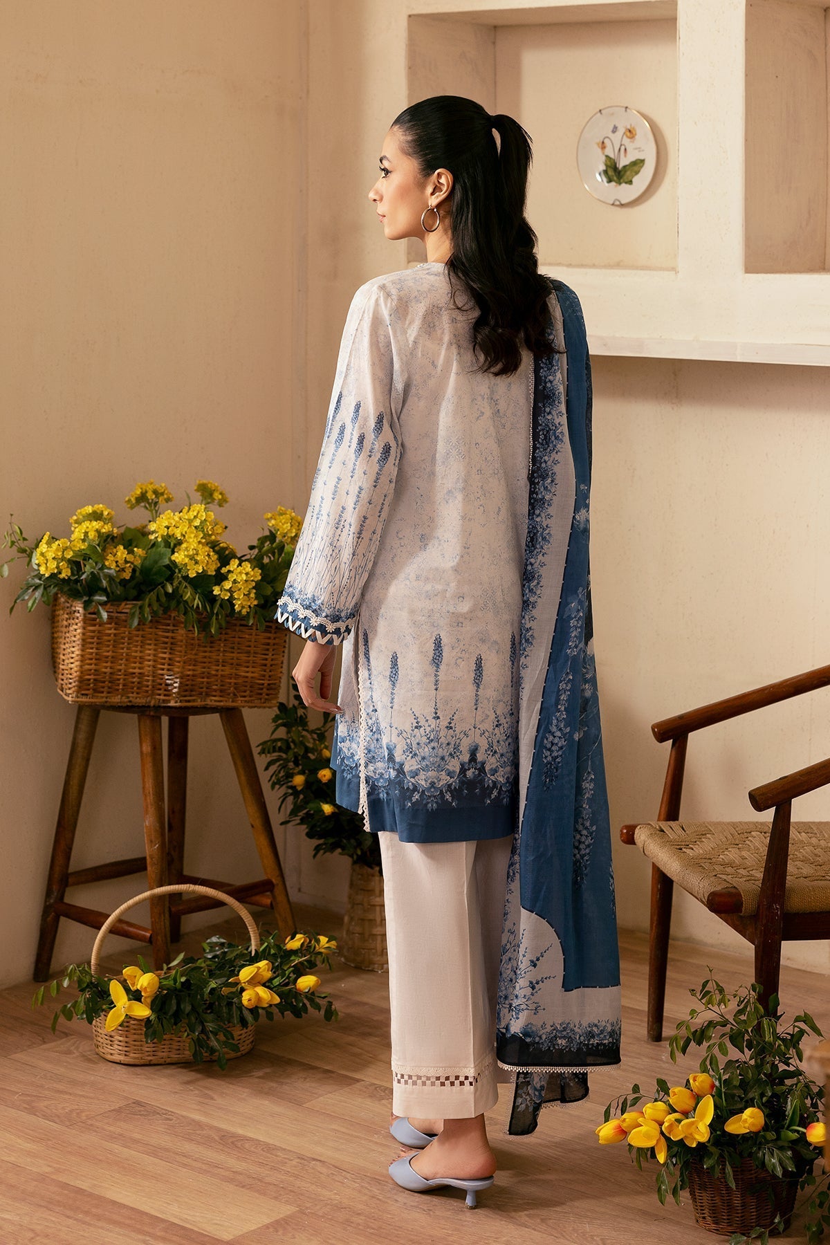 Sahar | Selene 25 | Sapphire Petal - House Of Anaya