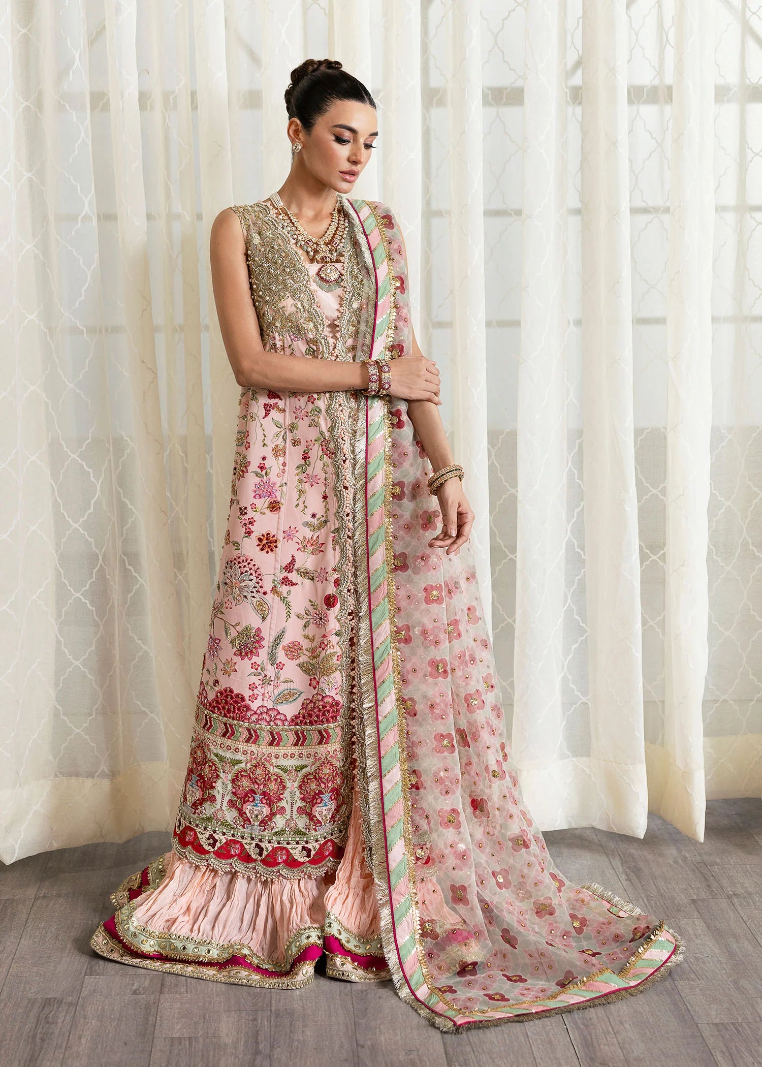 Crimson | CRIMSON X SAIRA SHAKIRA WEDDING '24 | Crystal Chinoiserie - House Of Anaya  