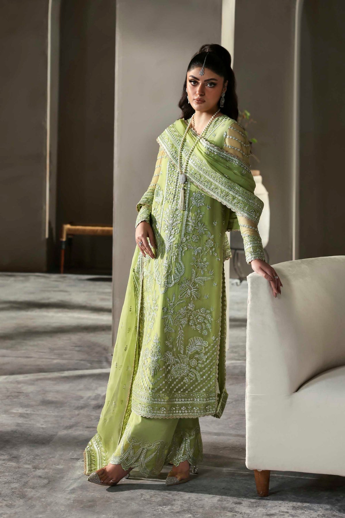 Akbar Aslam | Meeras Luxury Chiffon 25 | Verdaz