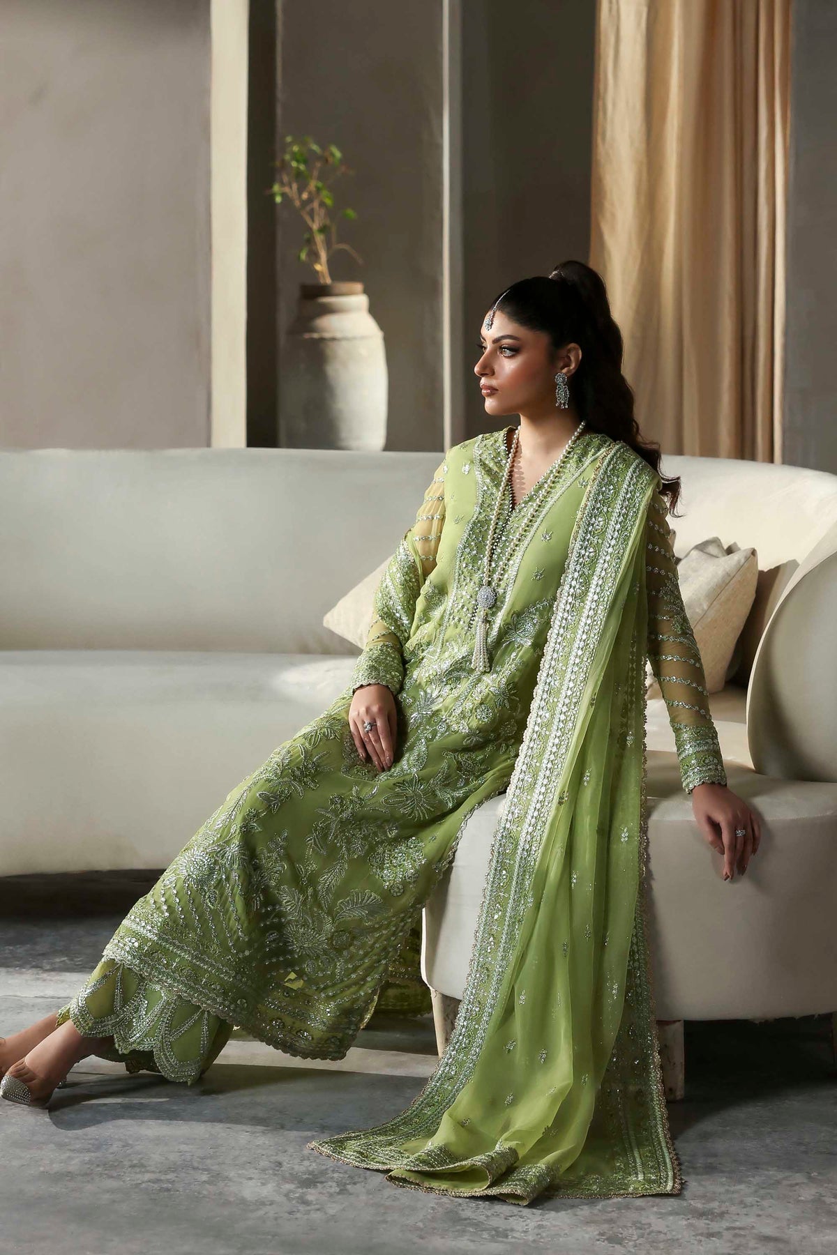 Akbar Aslam | Meeras Luxury Chiffon 25 | Verdaz