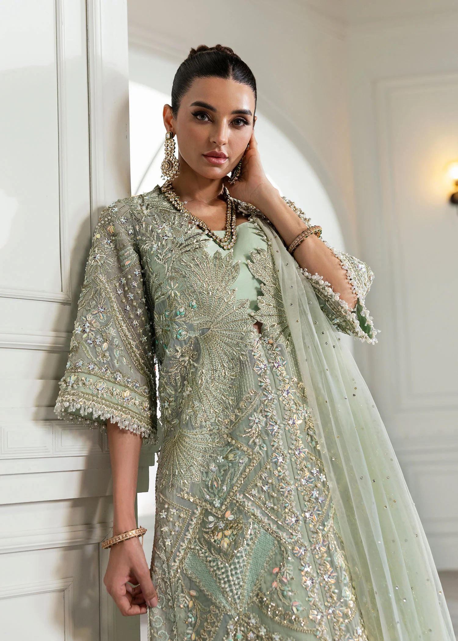 Crimson | CRIMSON X SAIRA SHAKIRA WEDDING '24 | Art Deco Glitz - House Of Anaya  