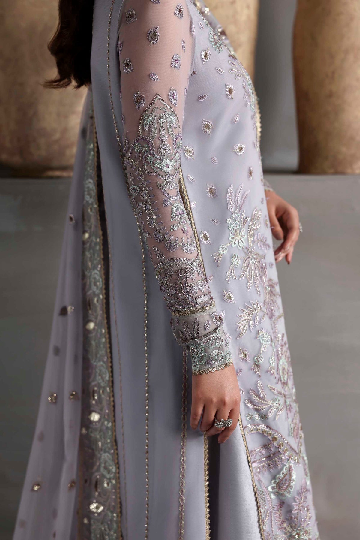 Akbar Aslam | Meeras Luxury Chiffon 25 | Emeraya
