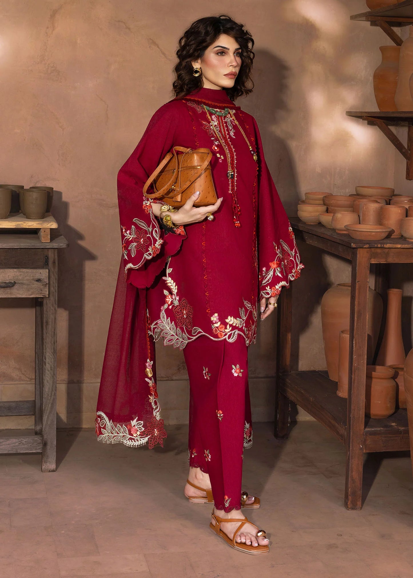 Crimson | MITTI - WINTER PRET '25 | Nina Nakhray