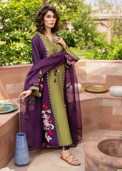 Crimson | MITTI - WINTER PRET '25 | Rani Vogue(Plum)