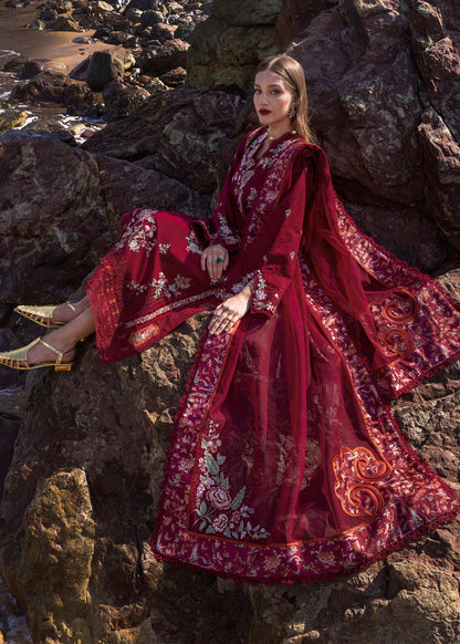 Crimson | Flow by Crimson | Parsi Threads - D5 B