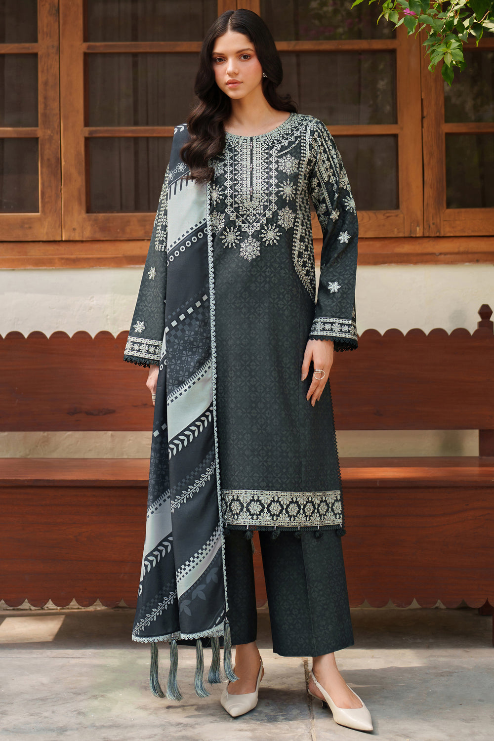Farasha | Meline Premium Viscose 25 | Slate Gray