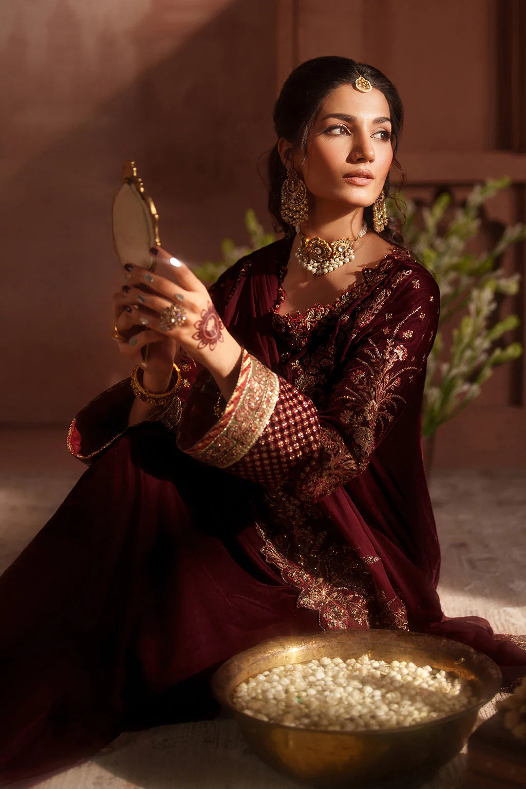 IZNIK | Raagni Velvet Formals | IV-55 Embroidered Velvet