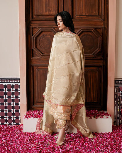 Mushq | Sunehri Lama Silk | Parisa