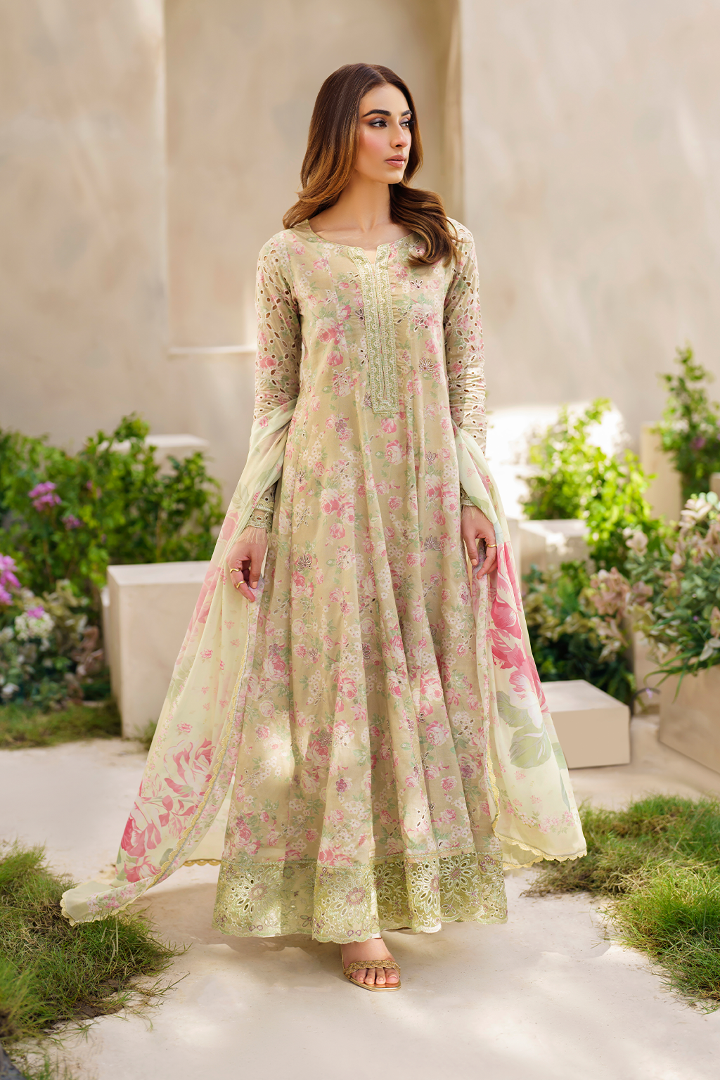 Iznik | Festive lawn 24 | SFL-05 - House Of Anaya
