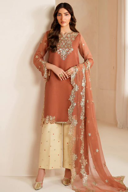 Farasha | STITCHED FORMALS ’26 | Warm Saffron