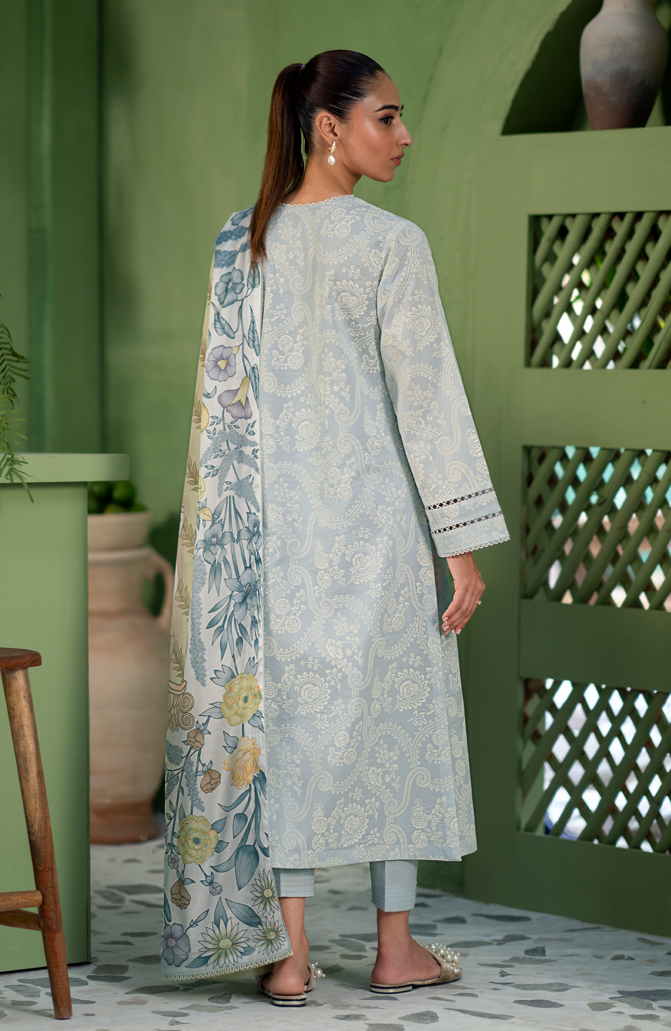 Seran | Artisan Lawn 25 | GLACE - House Of Anaya