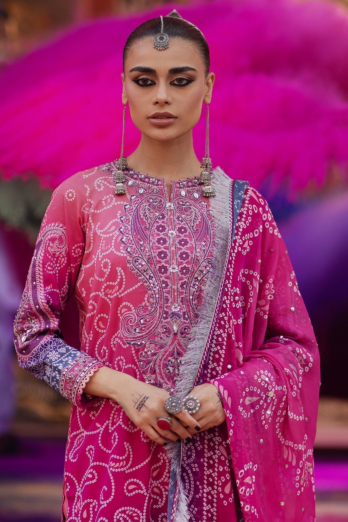 Nureh | Bazaar Lawn | NS-131 - House Of Anaya