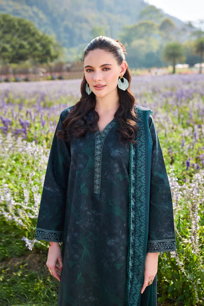 Farasha | Printed Essentials’26 | Teal Aura