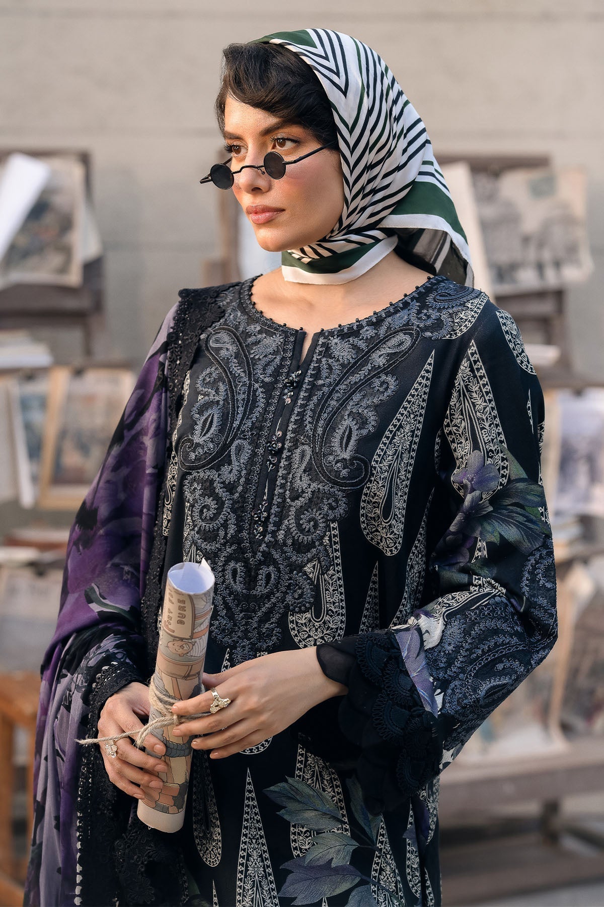 Nureh | Glam Girl Lawn | GL-19 - House Of Anaya