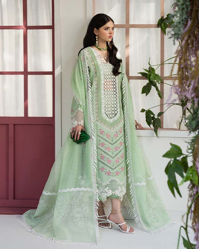 Zevk | Flora Festive Lawn | ROSEMARY