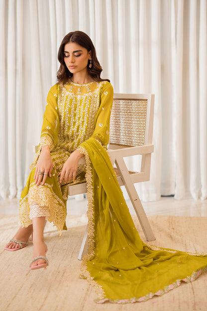 Azure | Ensembles Embroidered Formals | Amber Glow - House Of Anaya