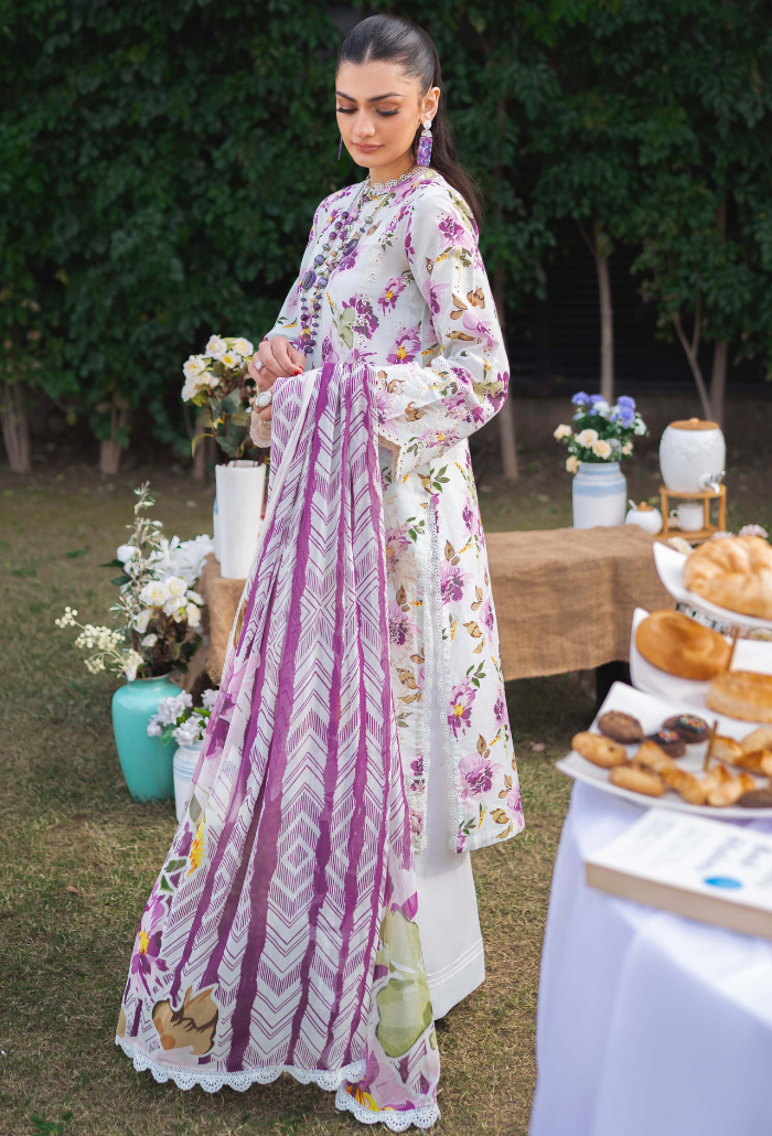 Humdum | Gardenia Lawn 24 | Printkari Lawn PLG 10 - House Of Anaya