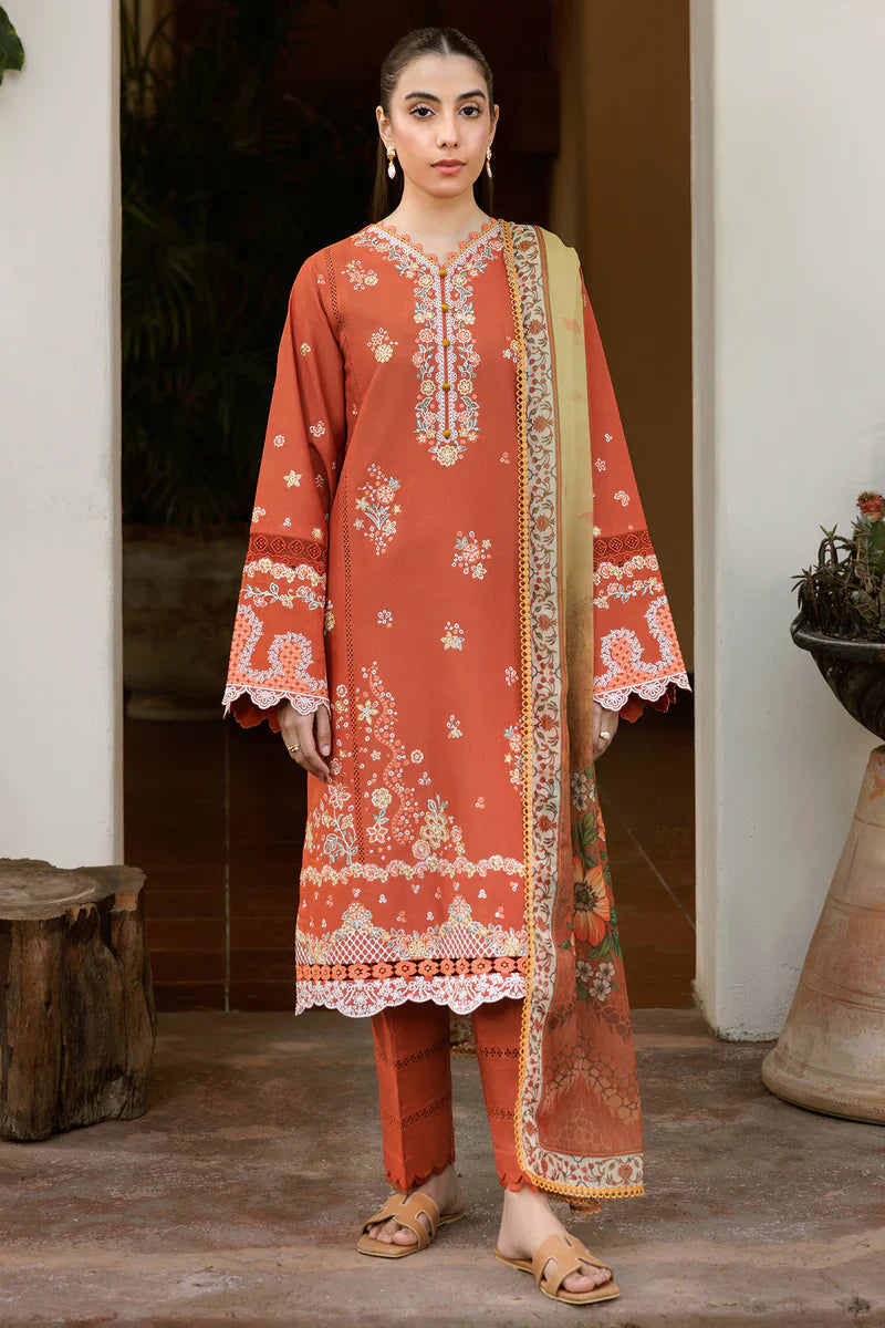 Farasha | Summer weaves | Orange Petal