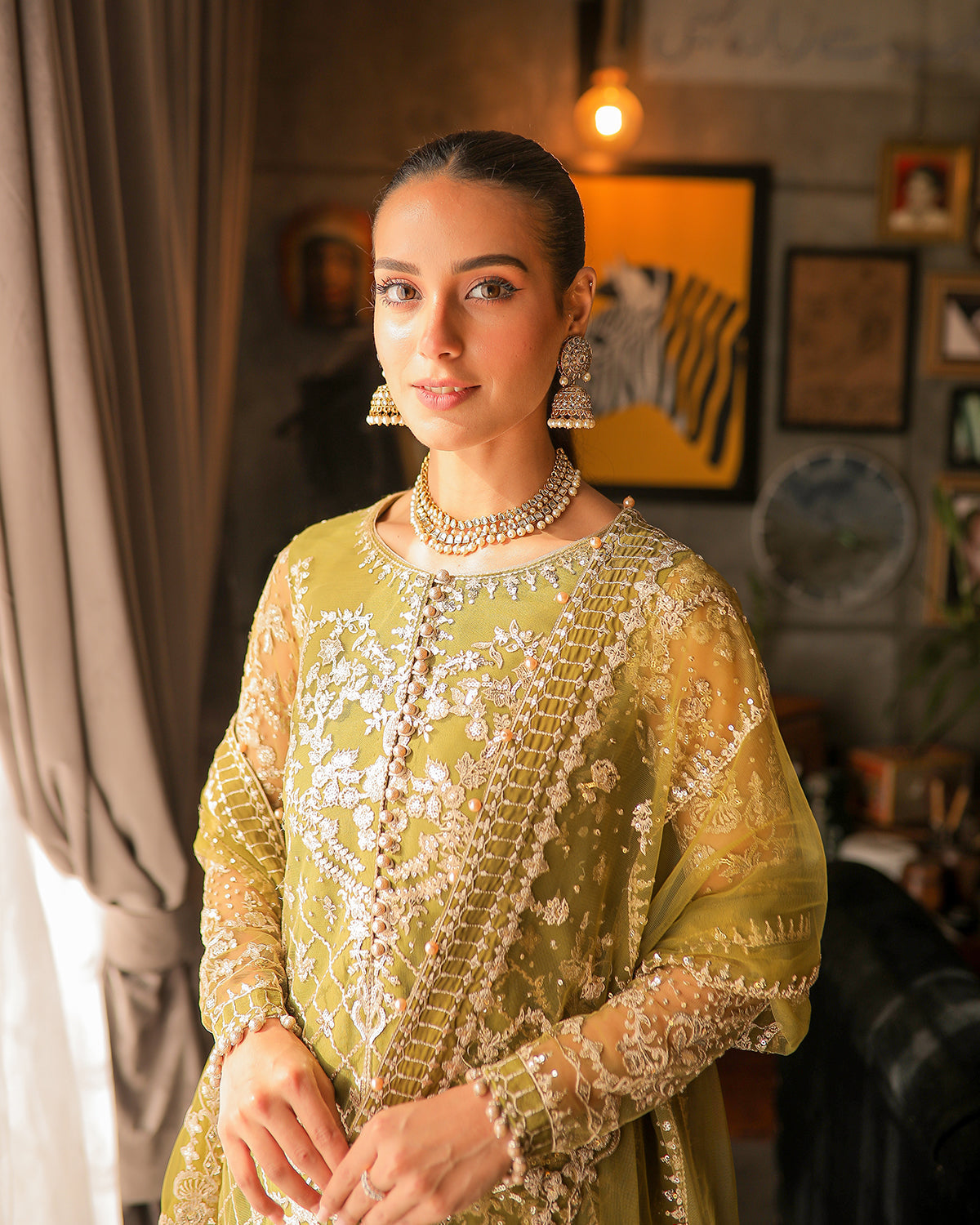 Faiza Saqlain | Nira Festive | Rozhin - House Of Anaya