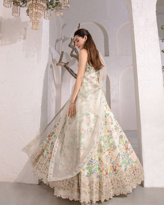 Faiza Saqlain | Lenora Luxury Pret | Floretta - House Of Anaya