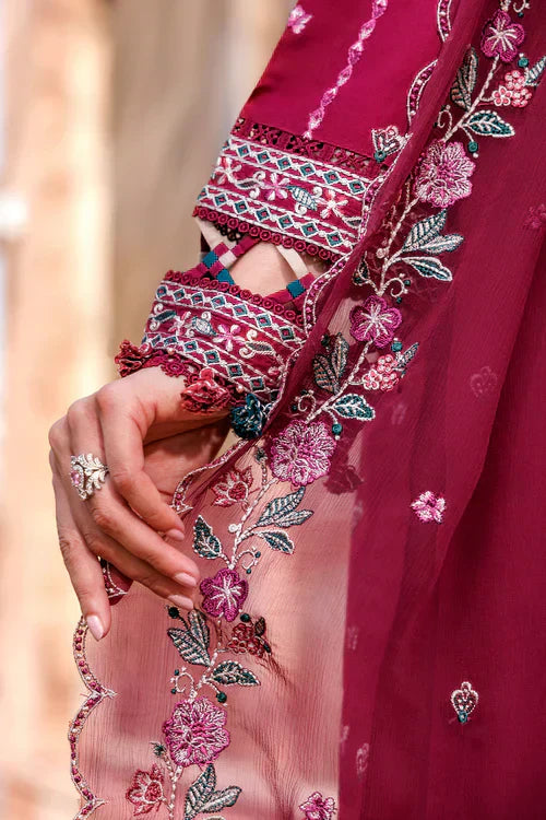 Farasha | Kaavish Lawn 24 | GARNET GLAM - House Of Anaya