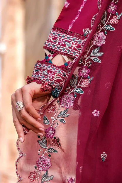 Farasha | Kaavish Lawn 24 | GARNET GLAM - House Of Anaya