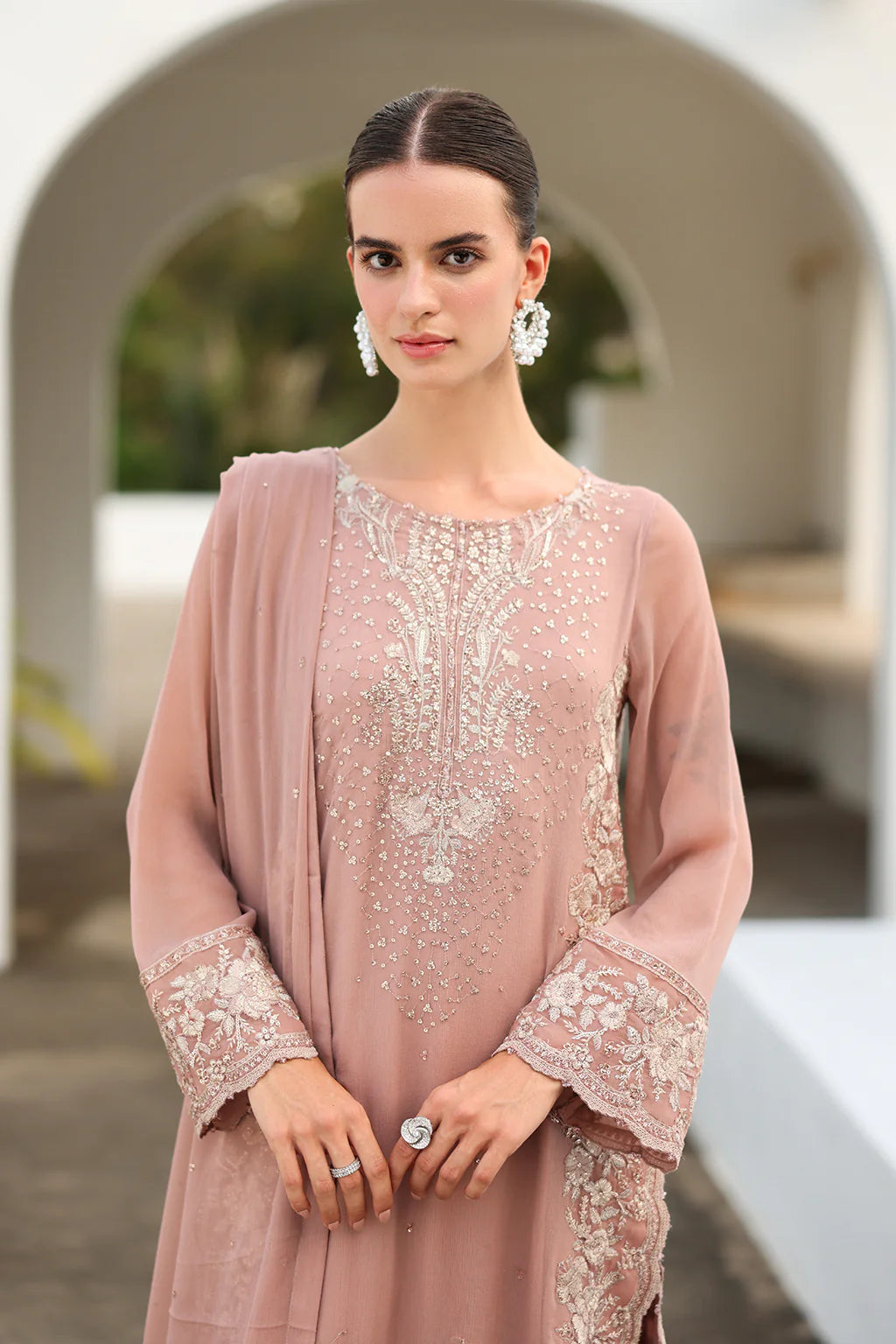 Iznik | Chinon Chiffon | CC-69 Embroidered Chiffon