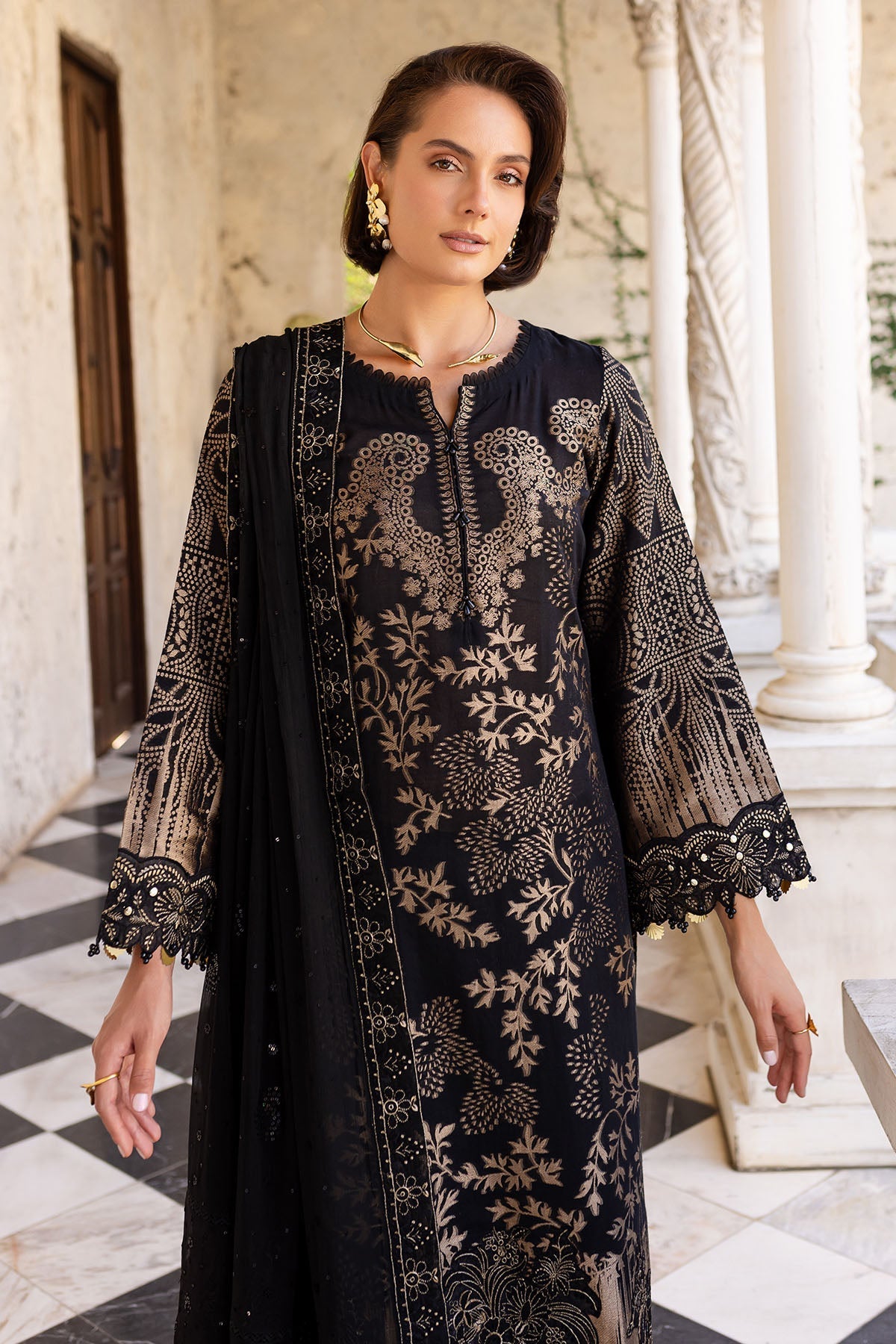 Nureh | Lawn Jacquard | NE-156