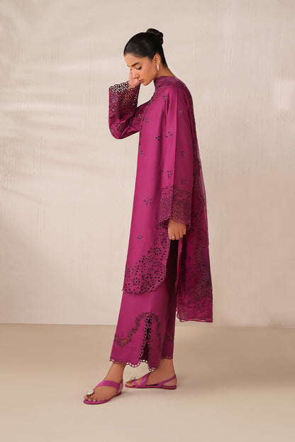 Iznik | Ramadan Edit | UE-593 Embroidered Textured Lawn