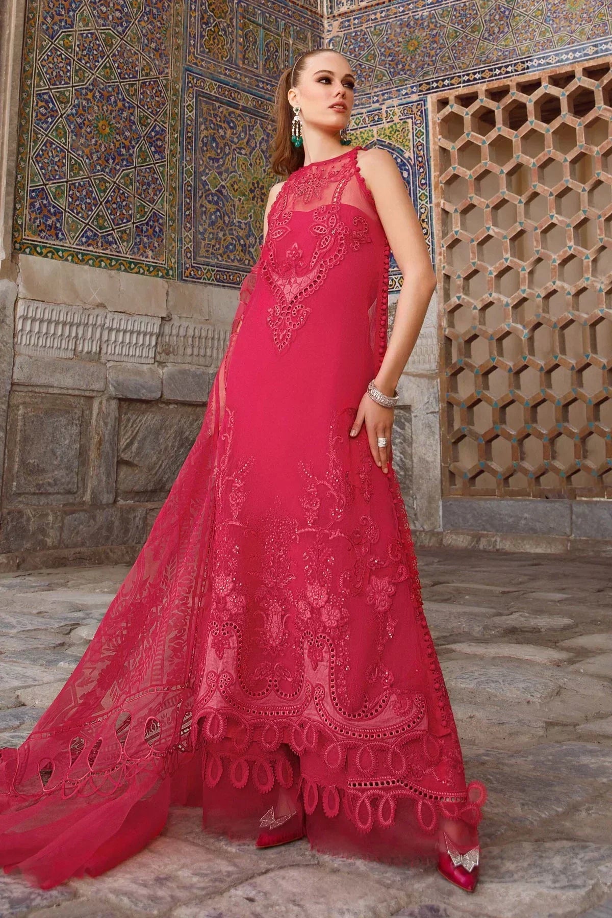 Maria B | Luxury Lawn | D-2303-A - House Of Anaya