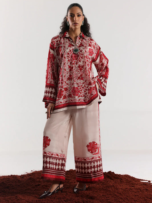 Bin ilyas | Co ords Summer 25 | 30083 | 2 PC Pret