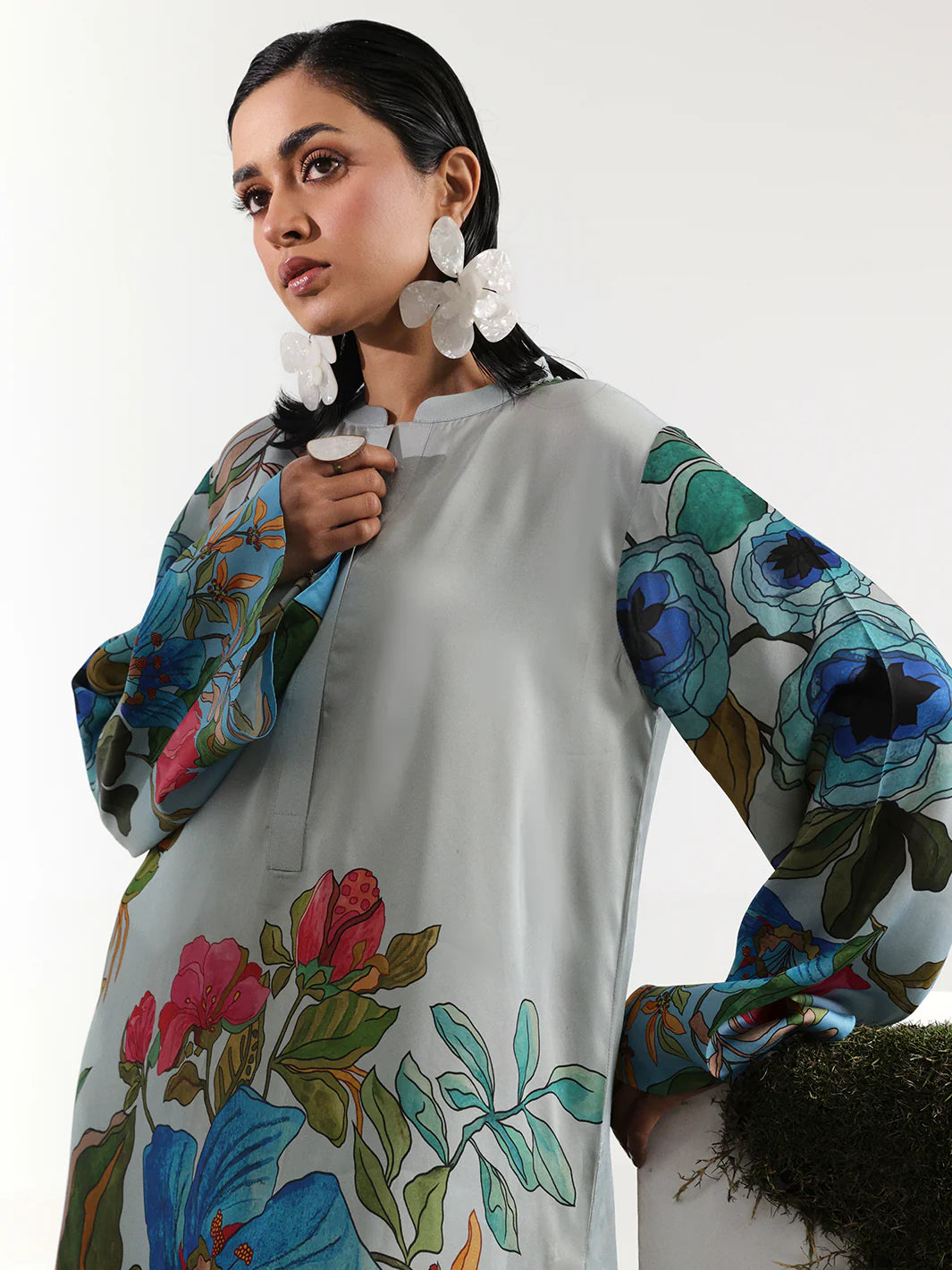 Bin ilyas | Co ords Summer 25 | 30086 | 2 PC Pret
