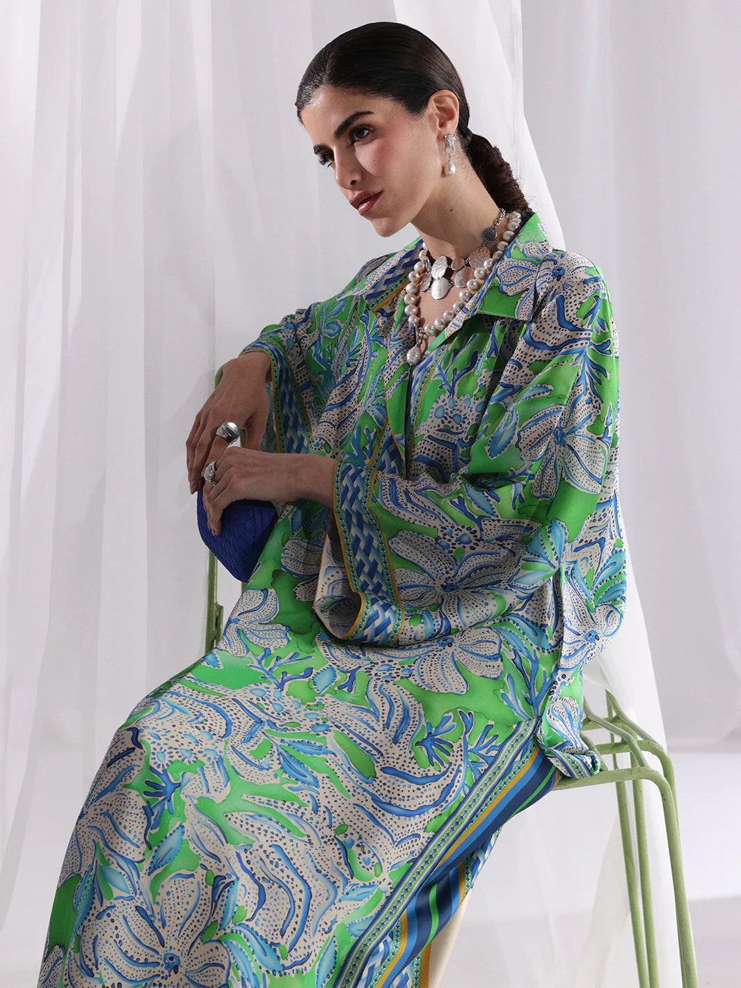 Bin ilyas | Co ords Summer 25 | 30091 | 2 PC Pret