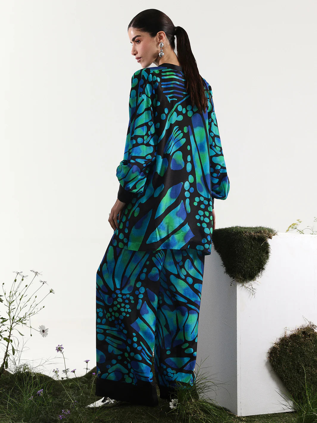 Bin ilyas | Co ords Summer 25 | 30096 | 2 PC Pret