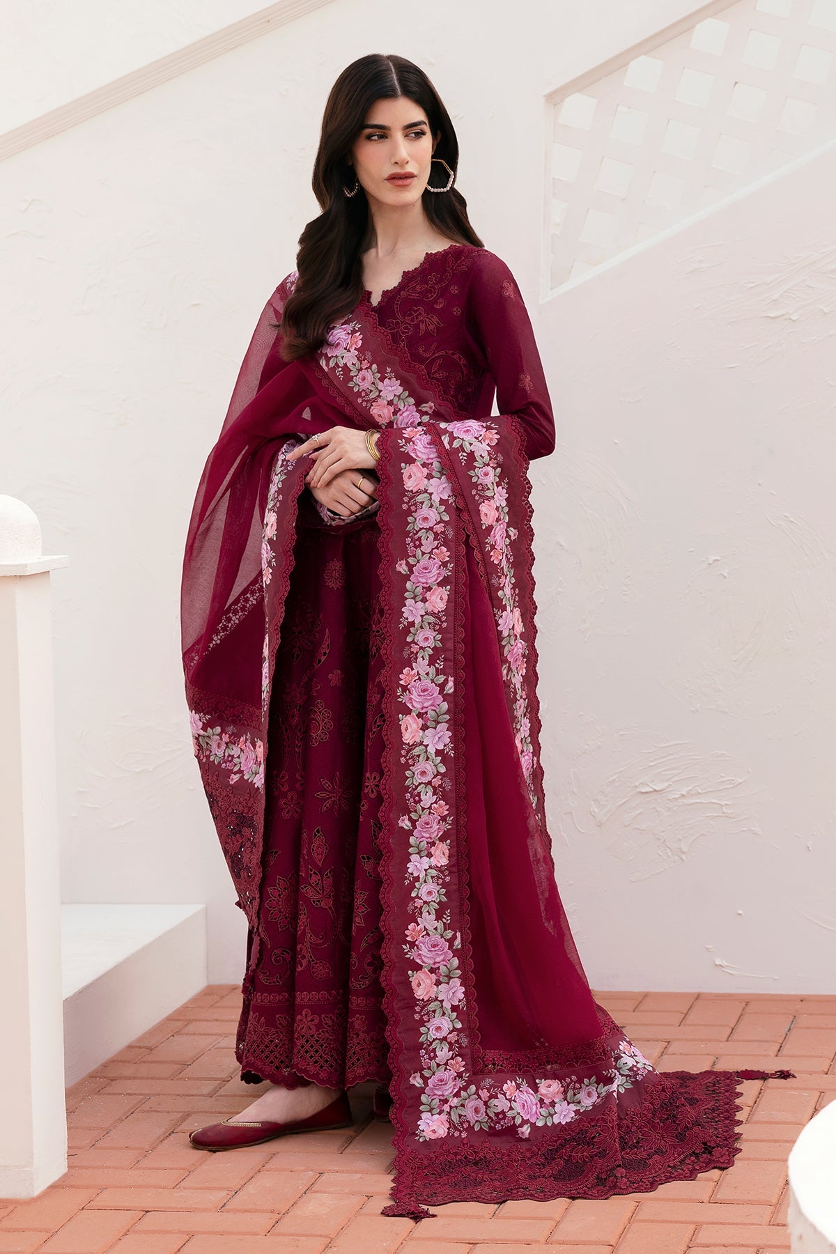 Baroque | Edit Lawn’26 | EMBROIDERED LAWN EL-D05 UNSTITCHED