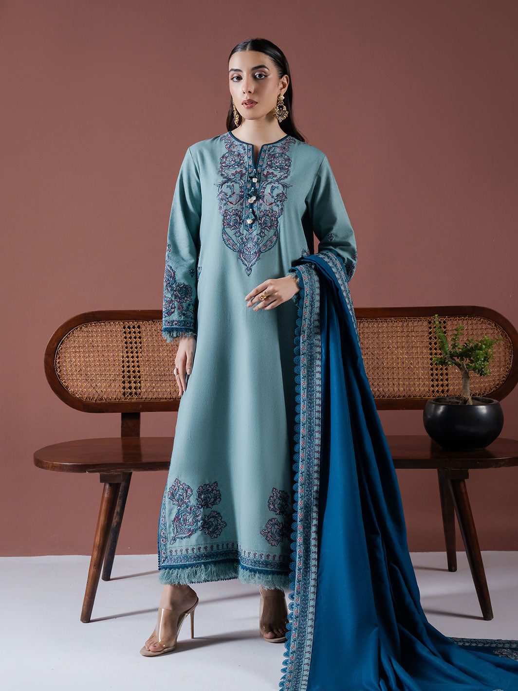 Faiza Faisal | Winter Edit 2024 | ERSA - House Of Anaya