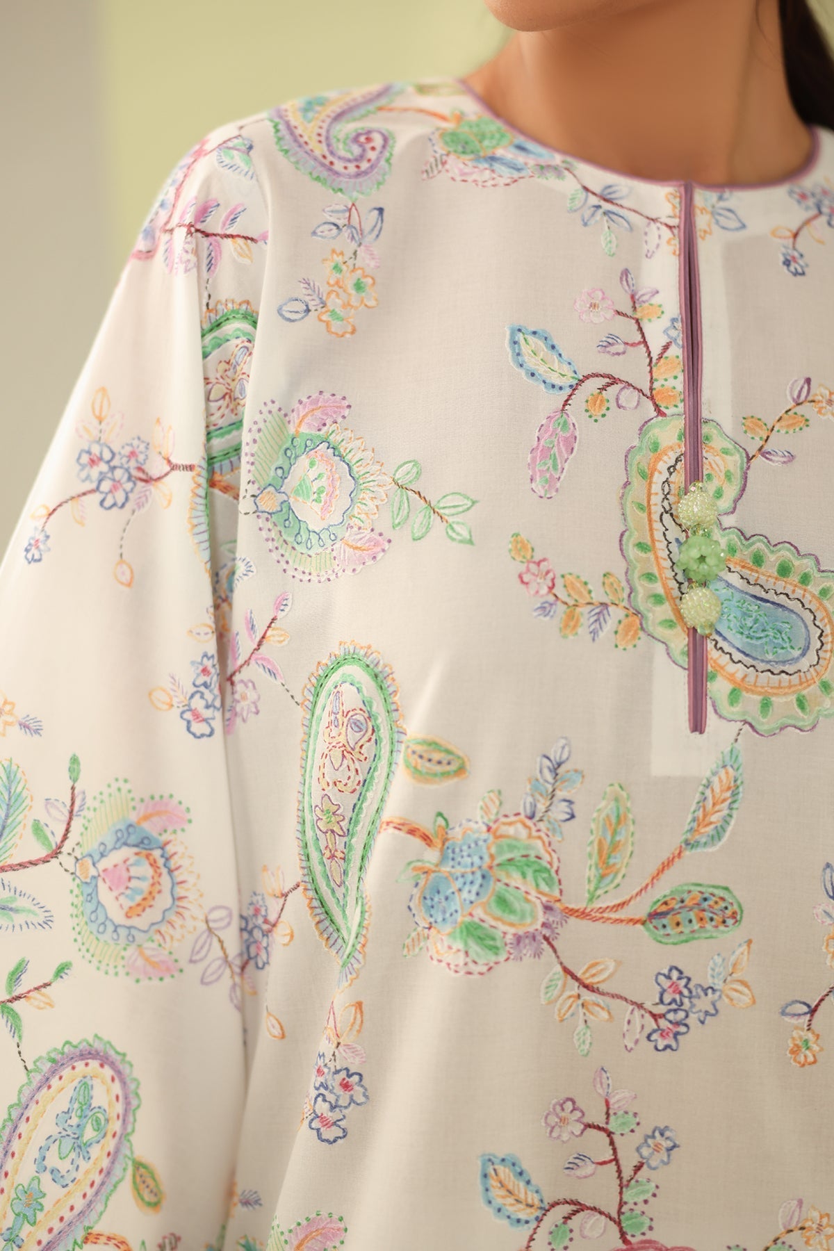 Baroque | Eid Printique | EMBROIDERED PRINTED LAWN UF-4179