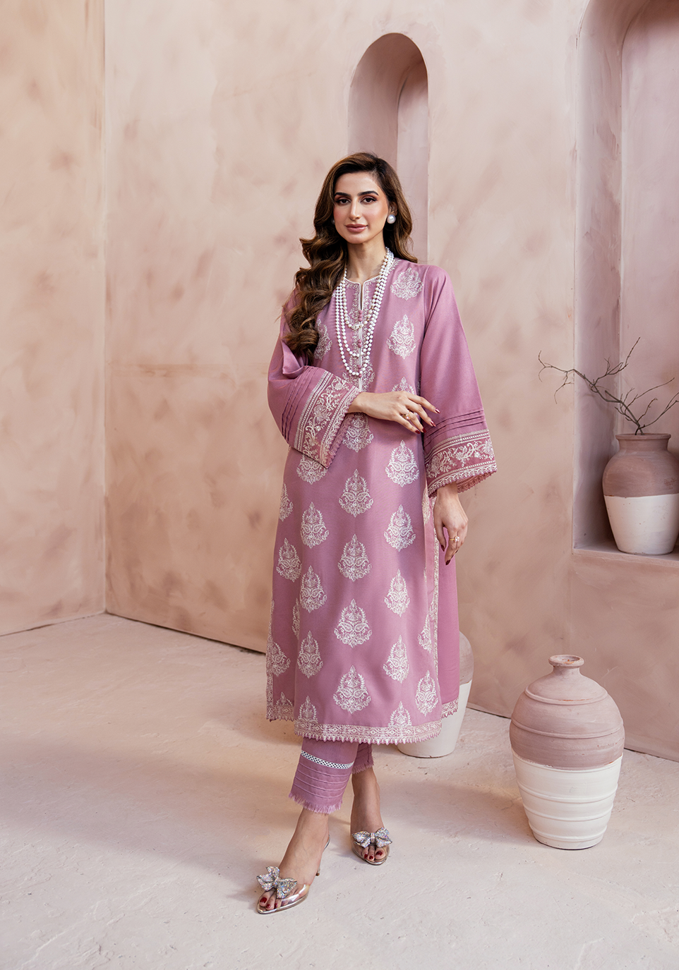Zarqash | The Winter Luxe Pret | BLUSH HERITAGE