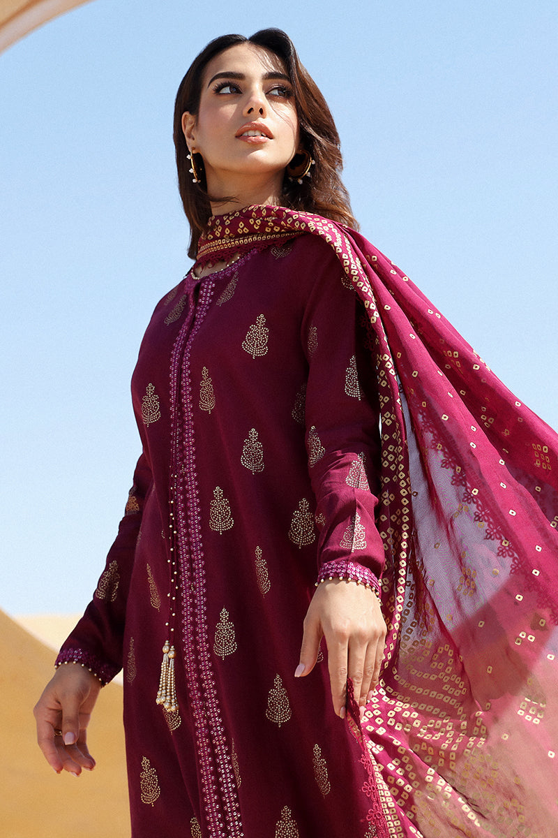 Cross Stitch | Eid Lawn 24 | CRIMSON AURA - House Of Anaya