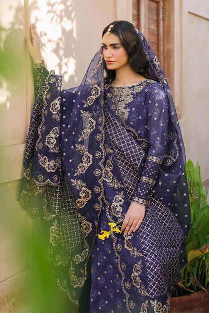 Iznik | Bandhani | UE-325 Embroidered Chiffon