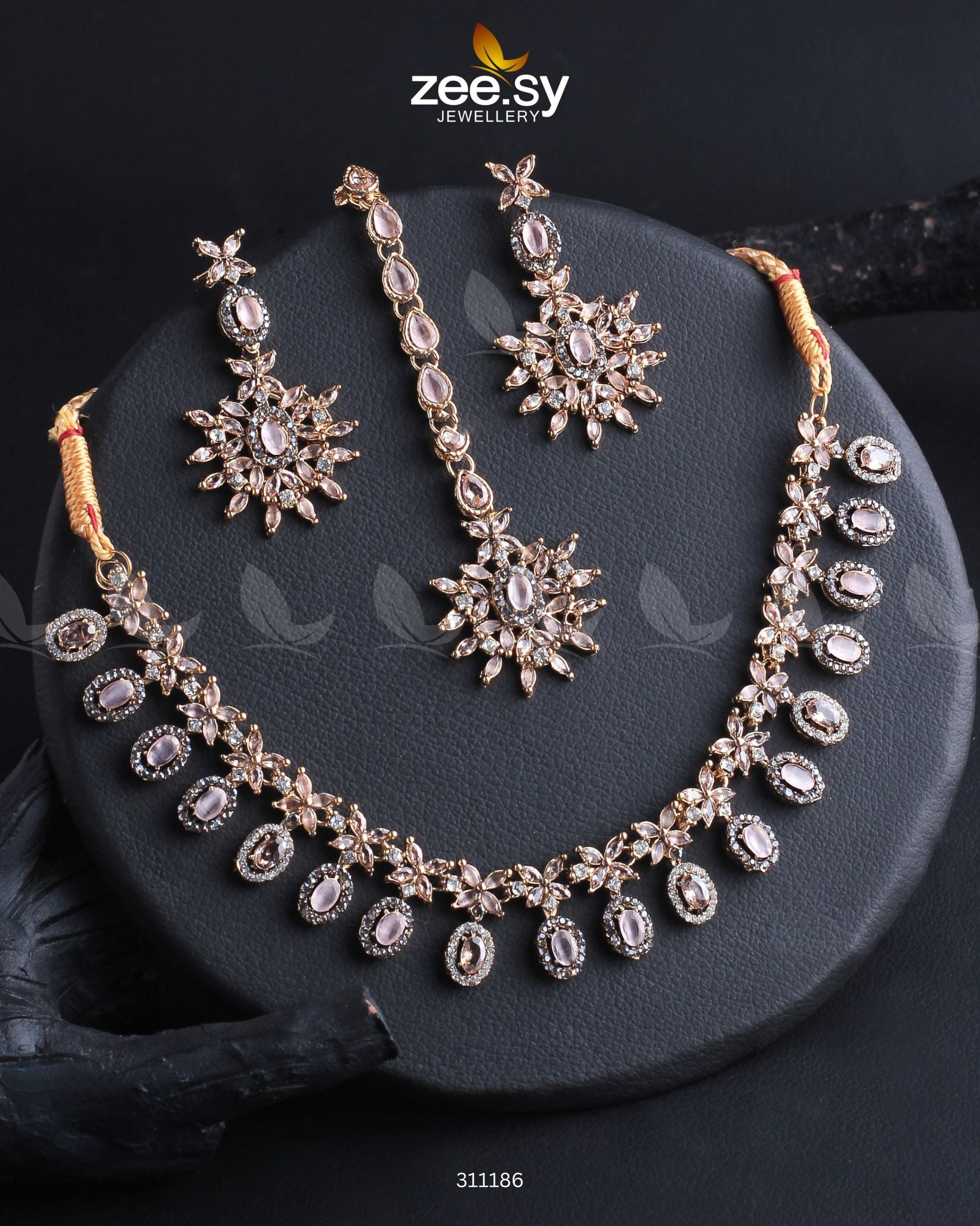 Solara Necklace Set - Libasekhas