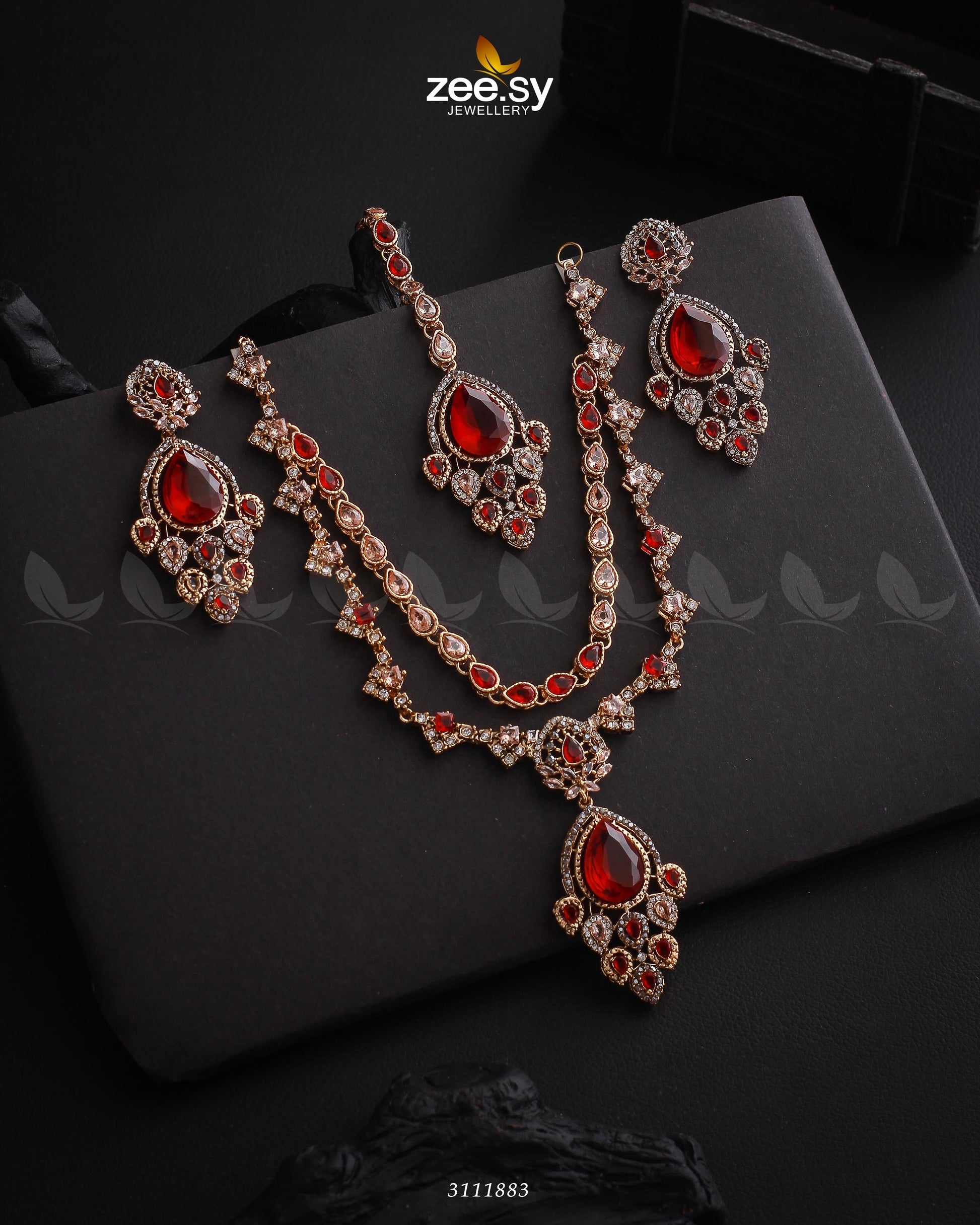 Sushmita Necklace Set - Libasekhas