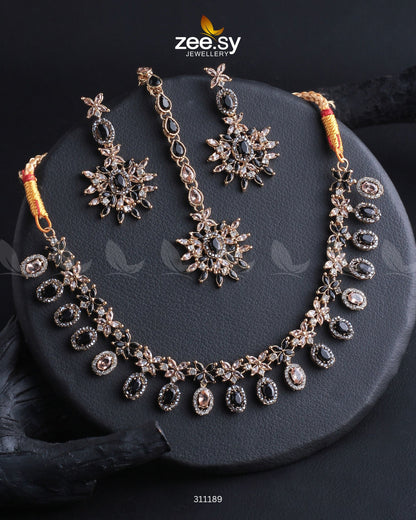 Solara Necklace Set - Libasekhas